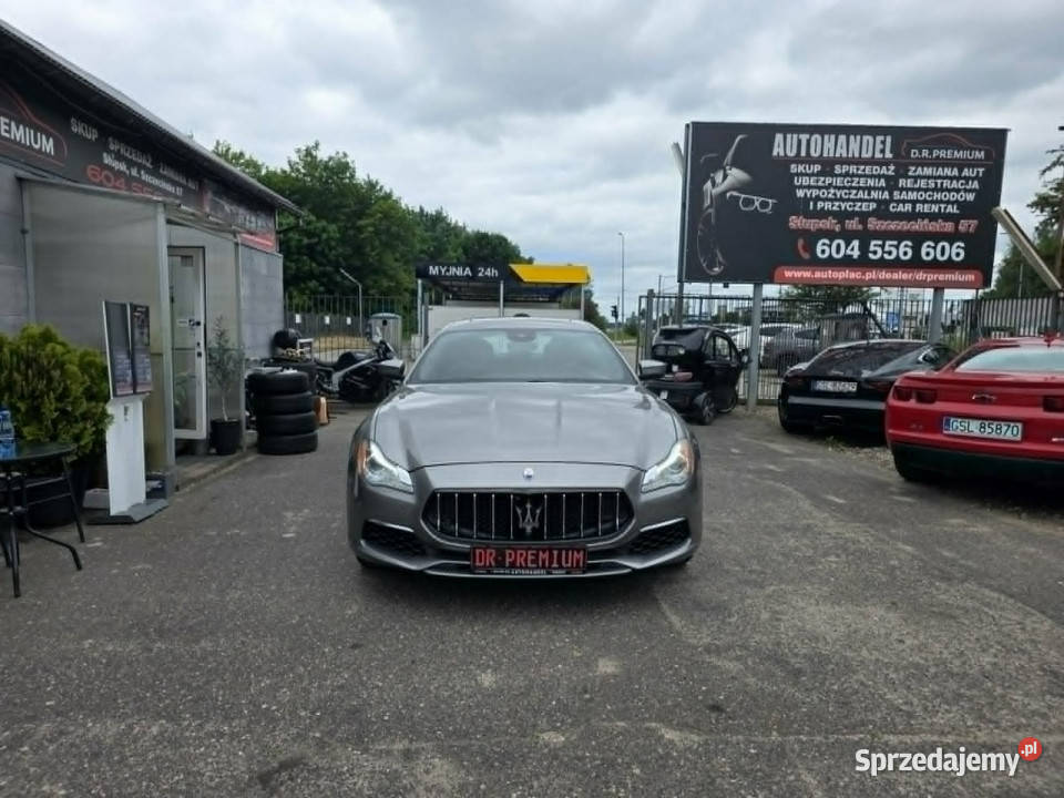 Maserati Quattroporte 30 Benzyna 410 Gran Losso kamera cofania Słupsk