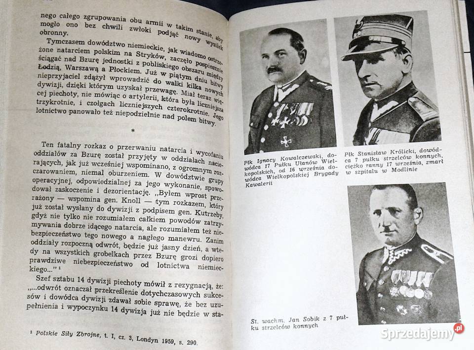 Bzura 1939 Tadeusz Jurga miękka z obwolutą