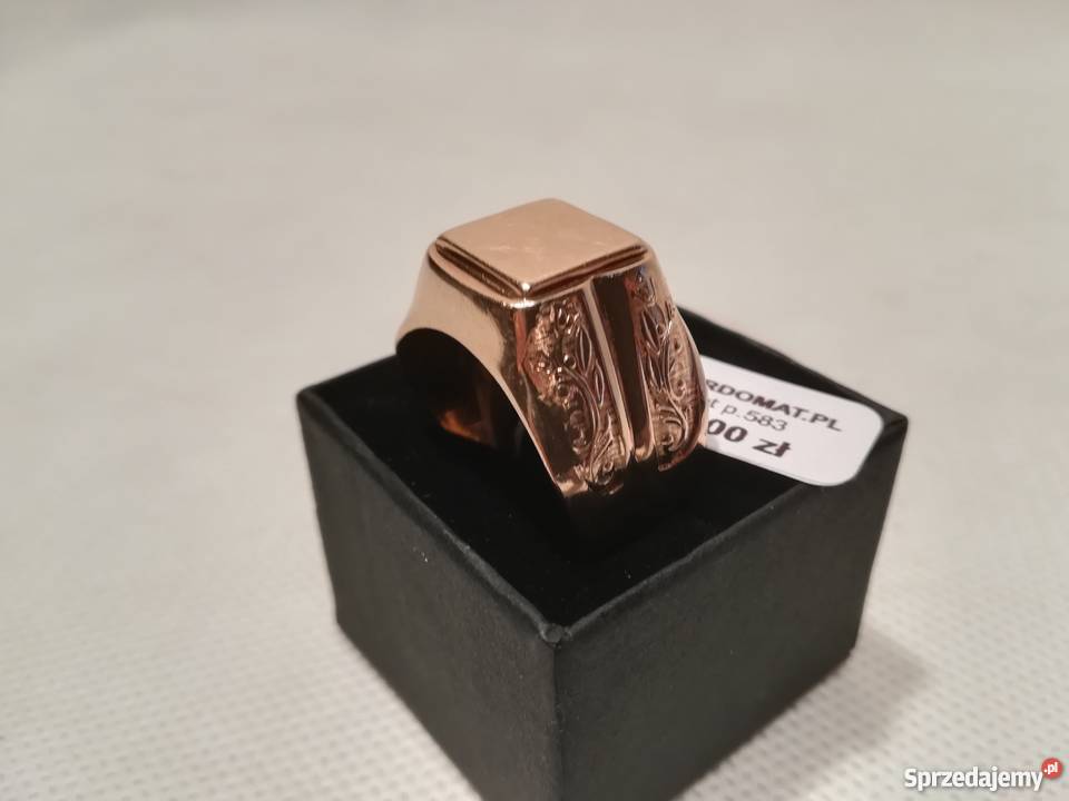 LOMBARDOMAT Sygnet złoty p583 1220g złote