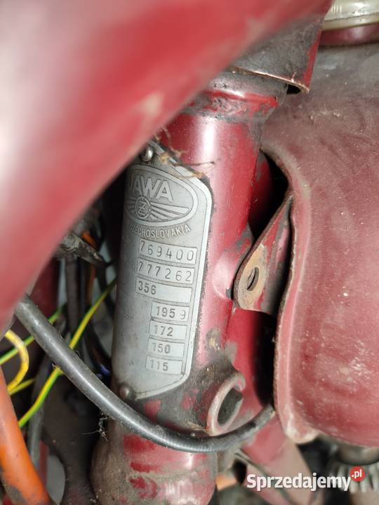 Jawa typ 365 1959 poj 150 sprzedam 1128km lubelskie Zamość