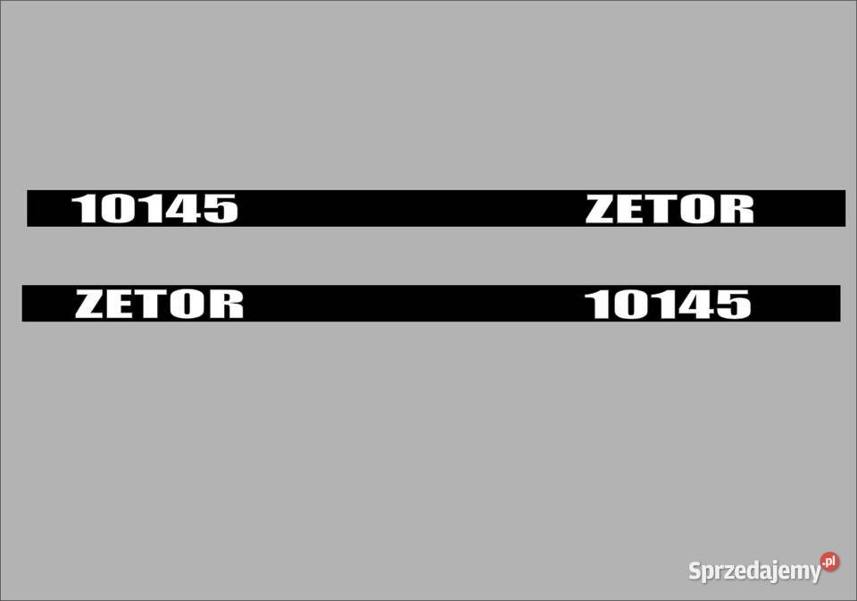Naklejki Zetor 10145 Laskowice