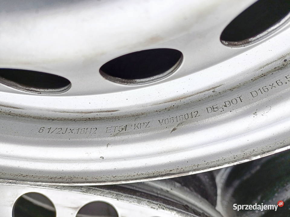 4 Felgi Stalowe Do VW T5 T6 65JX16 5X120 ET51 Dobczyce