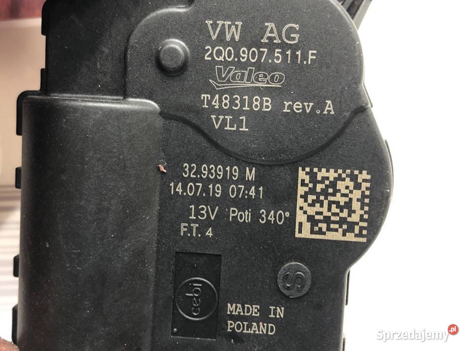 SILNICZEK NAGRZEWNICY VW 2Q0907511F TCROSS podkarpackie