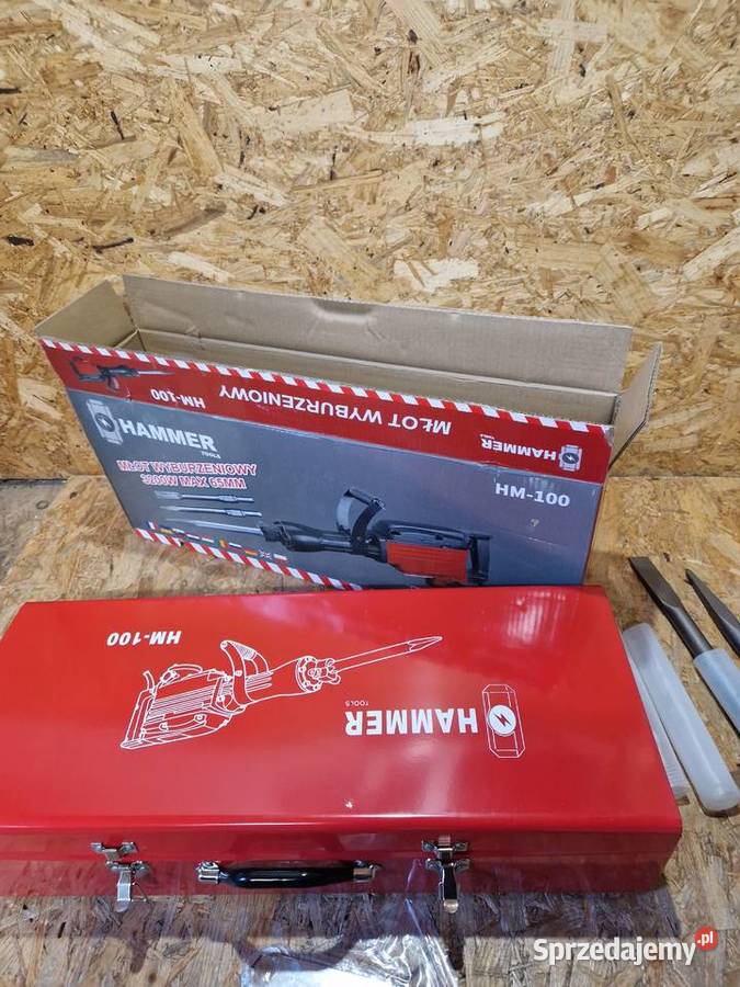 Młot wyburzeniowy o dużej moc 3200W 45J HEX Głogowa