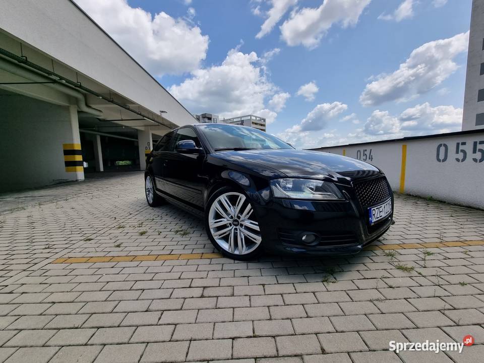 Audi a3 8p 19 tdi Lift Zamiana czarny