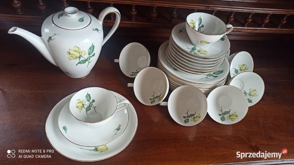 Filiżanka z talerzykiem deserowym Rosenthal pomorskie