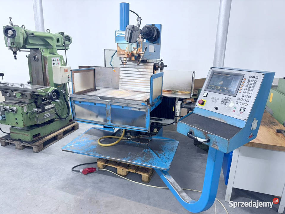 Frezarka uniwersalna AVIA FNE40Z liniały Zabór