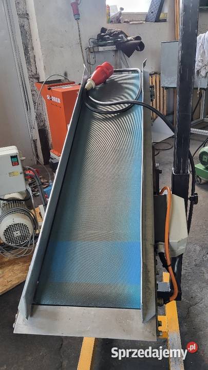 Taśmociąg prosty przenośnik taśmowy płaski 100 x Białogard