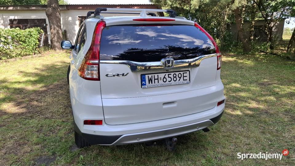 Honda CRV 16 iDTEC Executive 4x4 160hp Salon Warszawa sprzedam