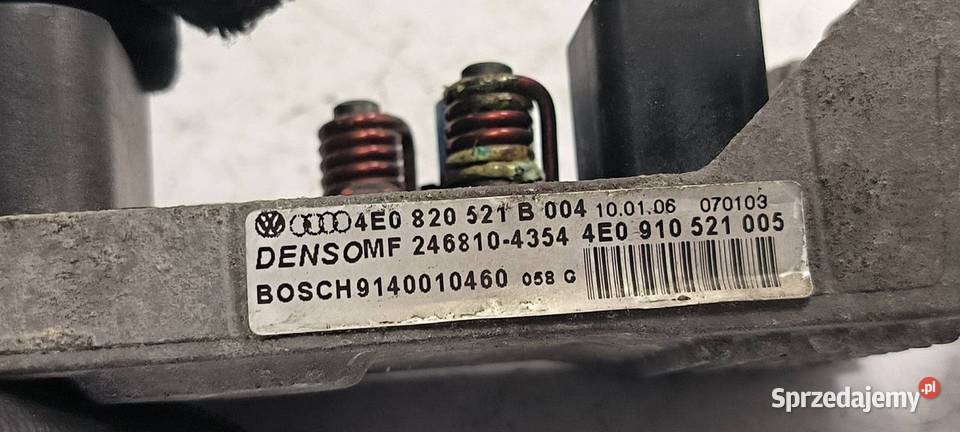 REZYSTOR AUDI A8 D3 W12 4E0820521B osobowe Pozostałe kujawsko-pomorskie Lipno