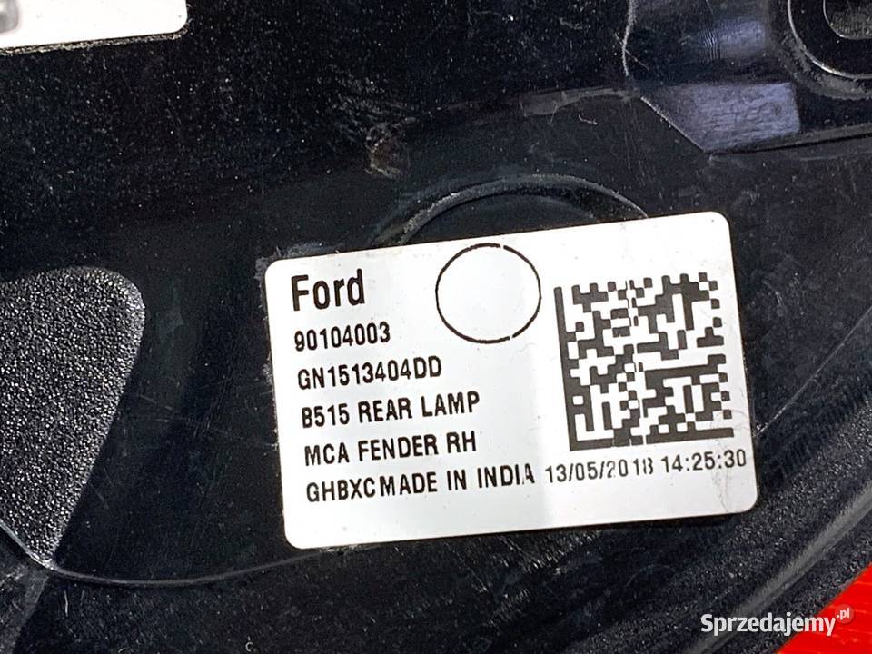 LAMPA PRAWY TYŁ FORD ECOSPORT GN1513404DD SUV sprzedam