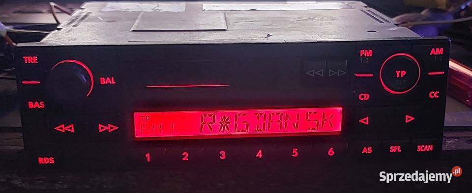 Volkswagen Beta 5 Grundig radio samochodowe