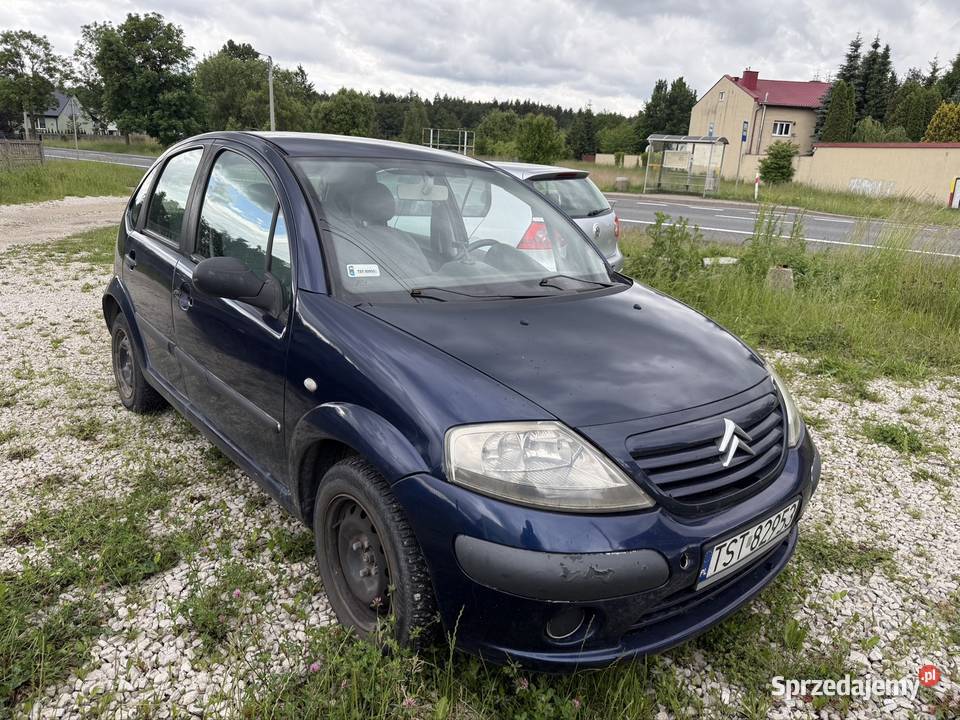 Citroen C3 2002 11 Benzyna Wspomaganie Aktualne ESP Kielce sprzedam