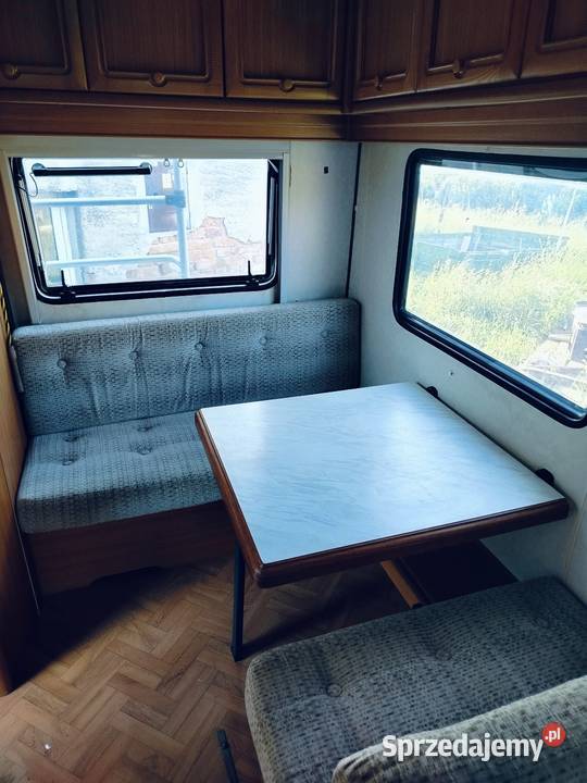 Przyczepa kempingowa HOBBY zarejestrowana w Hobby