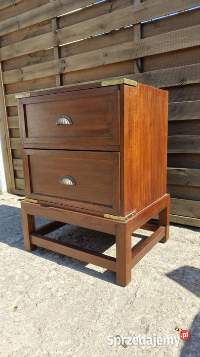 Komoda kolonialna drewniana szafka nocna Warszawa