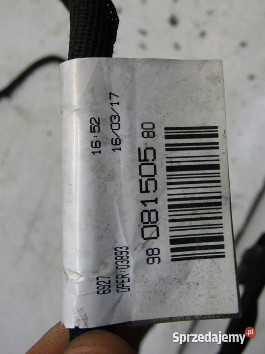 INSTALACJA WIĄZKA KLEMA 16 BLUE HDI CITROEN C3 sprzedam