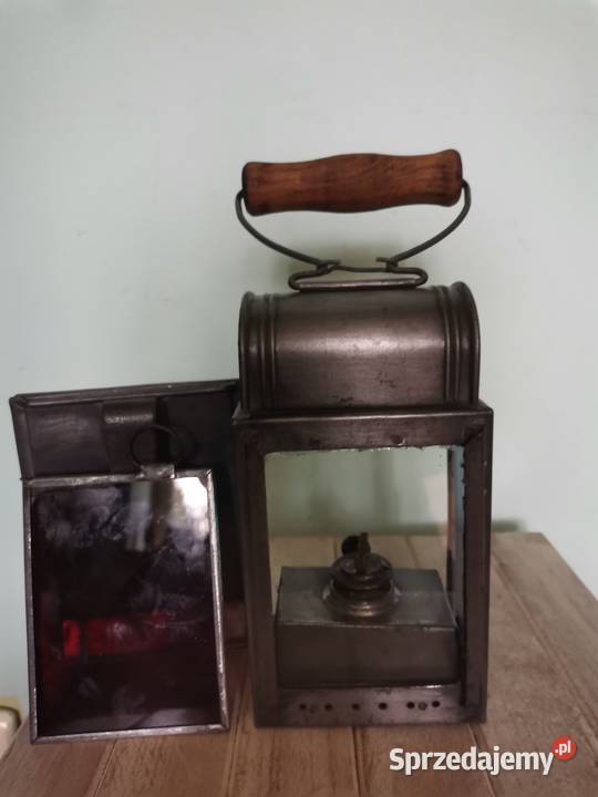 Lampa kolejowa z lat 30 tych