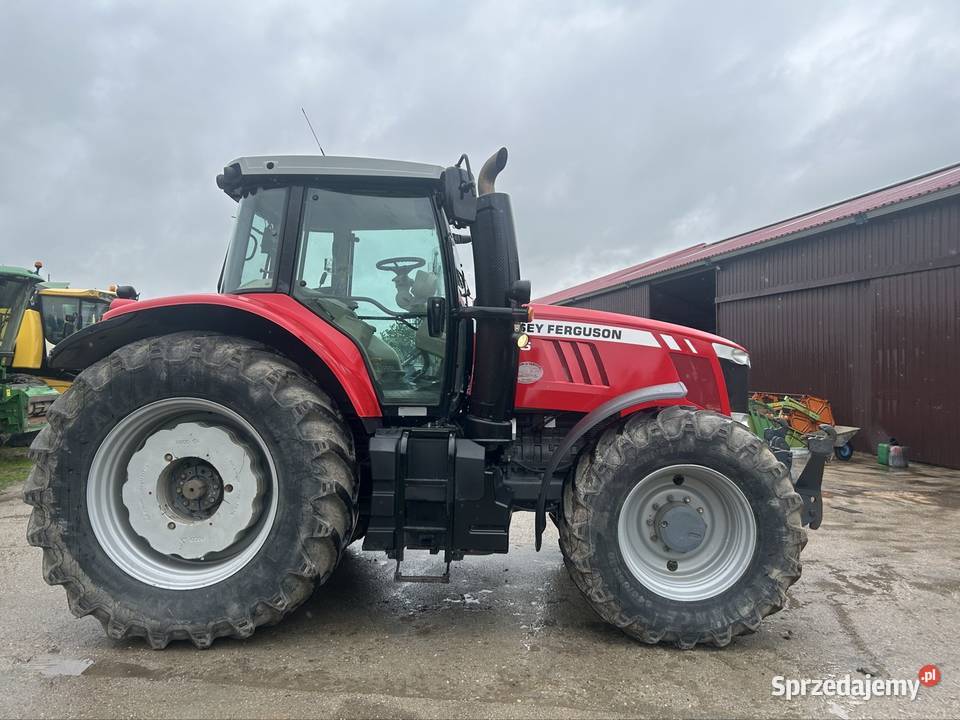 Massey Ferguson 7726 Półbiegi pod obciążeniem Łysakowo