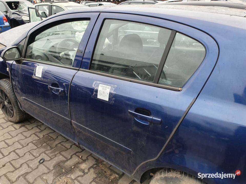 DRZWI LEWE TYŁ OPEL CORSA D 4CU osobowe Pozostałe