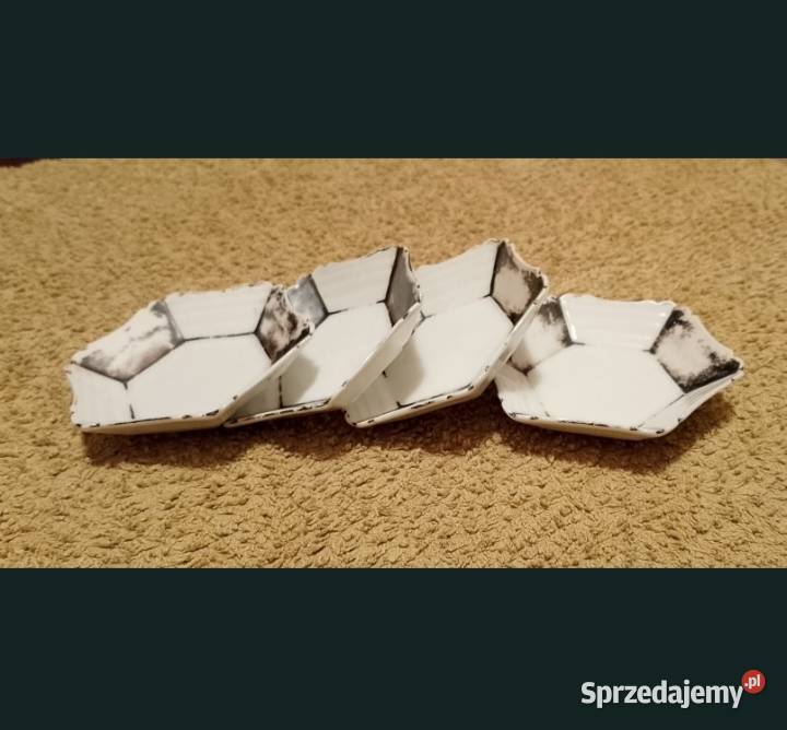 Volkstedt ART DECO antyczny komplet 4