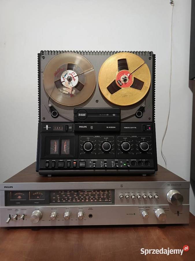 Magnetofon Szpulowy PHILIPS N4504 Gdynia