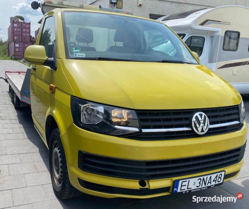 Auto laweta Volkswagen Transporter T6 Speeder manualna Starowa Góra