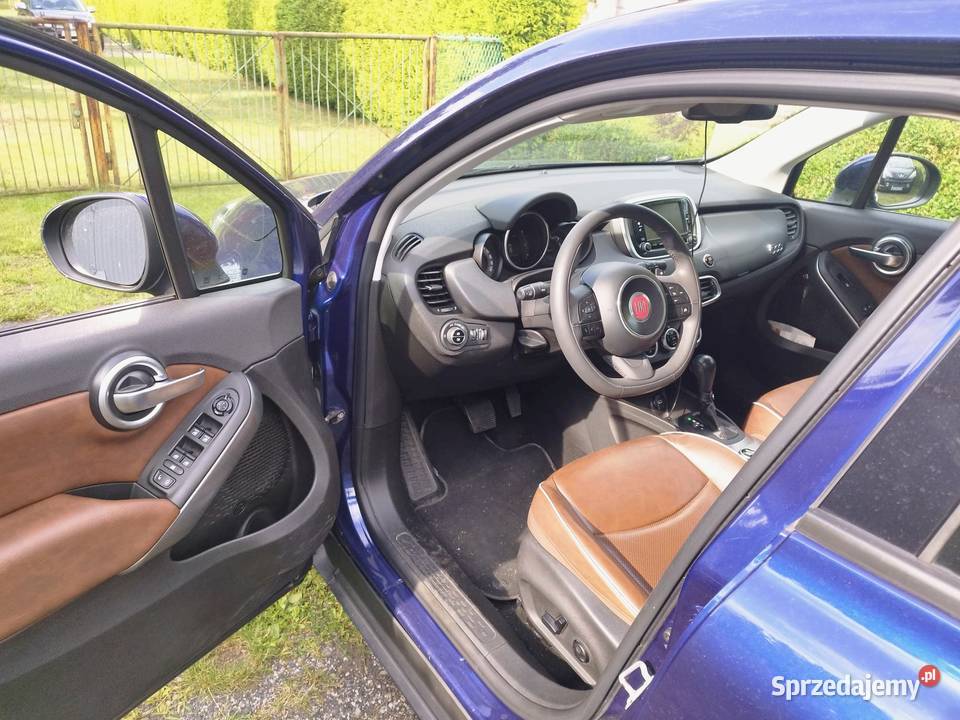 Fiat 500X bogata brązowe skóry sprzedam