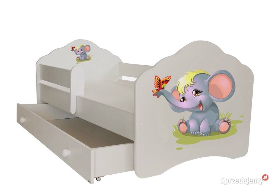 Łóżko dziecięce FALA 140x70 szuflada DOSTAWA