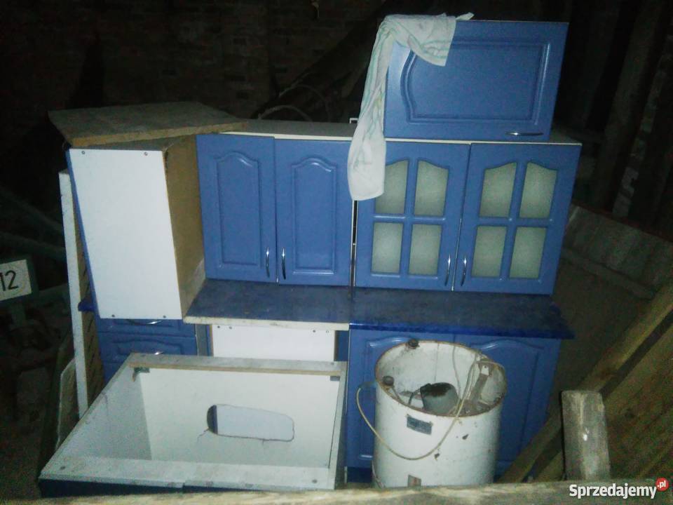 meble kuchenne na działkę zlew z Szafy, regały, półki Przecław