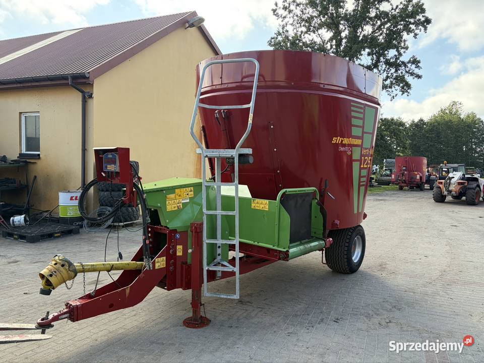 Wóz paszowy Strautmann Verti Mix 1251 paszowóz Myszyniec sprzedam