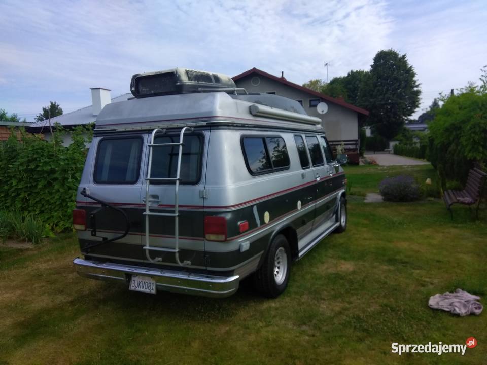 chevrolet G20 kamper RV B class z californii łódzkie Piotrków Trybunalski
