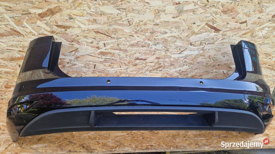VW TOURAN 5TA807421AB ZDERZAK TYLNY TYŁ KOD LAK osobowe Części samochodowe
