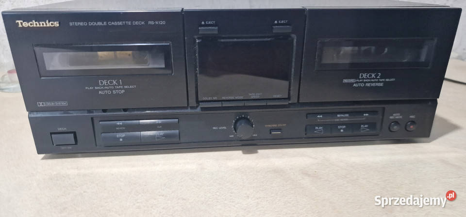 Magnetofon Stereo Cassette Deck Technics RSX120 Międzychód
