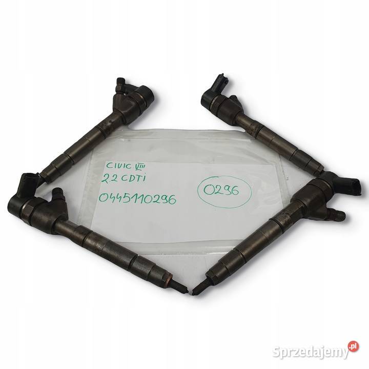 WTRYSKIWACZ Honda Civic VIII 22 iCTDI 0445110296 lubelskie Chełm sprzedam