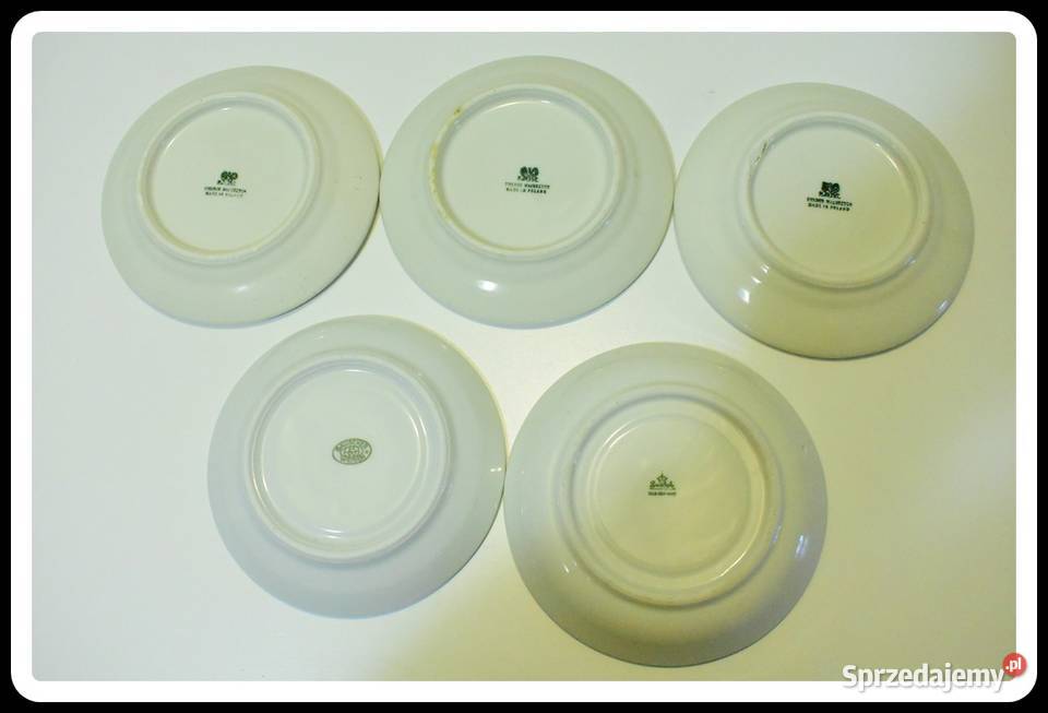 przedwojenne talerzyki Tielsch Wałbrzych mazowieckie Płock