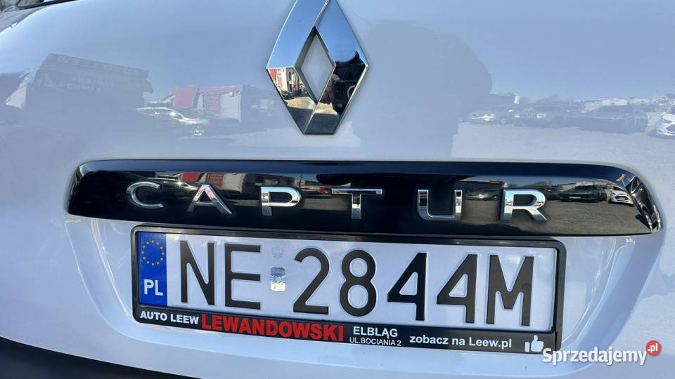 Renault Captur Diesel Zarejestrowany światła LED Elbląg sprzedam