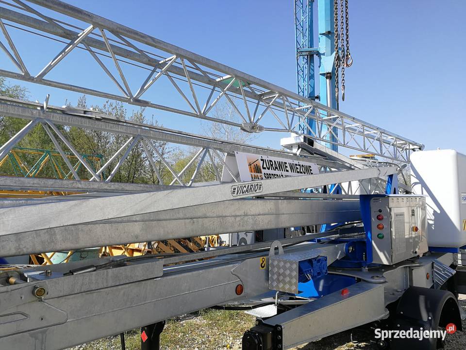 Dźwig dekarski budowlany szybko montujący Ligota Piękna