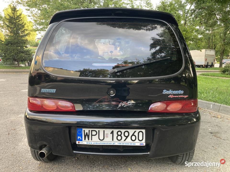 Seicento Schumacher limitowana edycja unikat benzyna Kielce