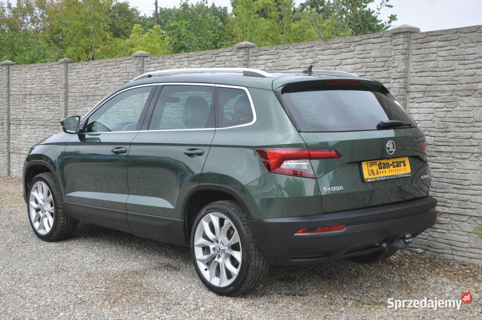 koda Karoq 15 TSI 150 Szyberdach Asystenci Skóra