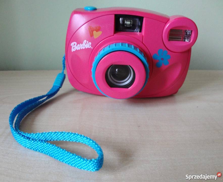 Aparat fotograficzny dziecka BARBIE MATTEL etui