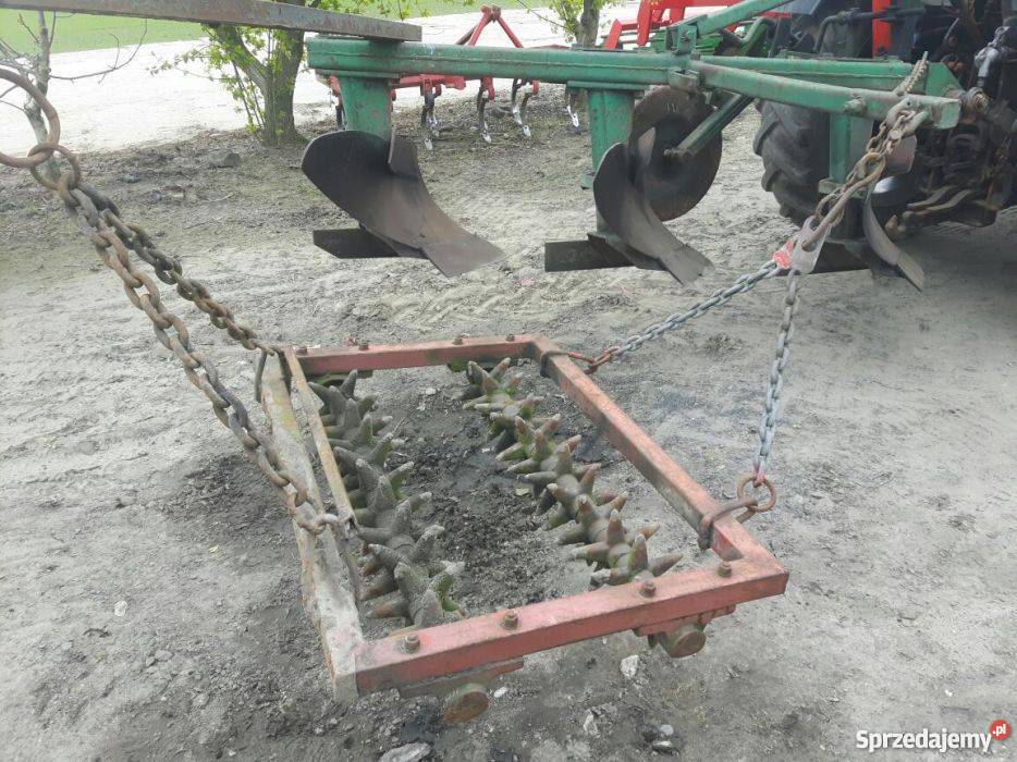 Kolczatka z uchwytem do pługa 3 skiby nieuszkodzony kujawsko-pomorskie Kruszyn