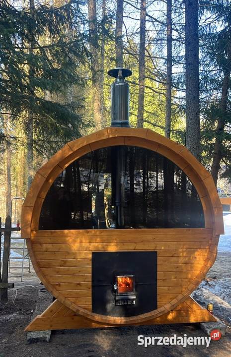 Sauna Ogrodowa 3 m z piecem elektrycznym HARIVA Sauny Kraków