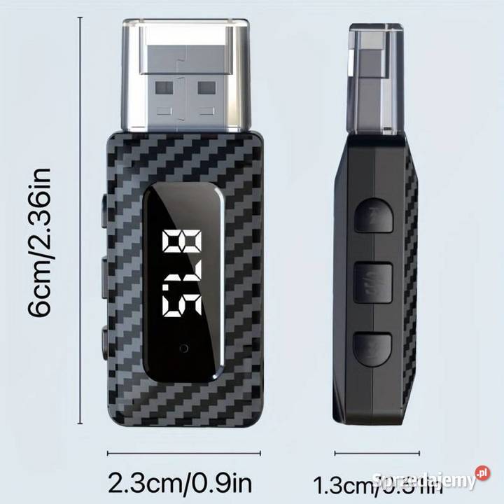 Adapter Samochodowy 3 W 1 USB wysyłka Pozostałe Wiśniowa Góra sprzedam