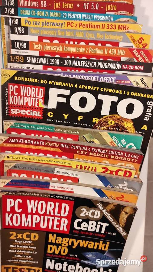 PC World Komputer 96979899200020022003 Warszawa sprzedam