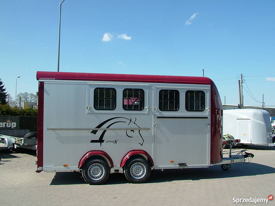 Przyczepa do przewozu 4 koni czterokonna Pozostałe mazowieckie Warszawa