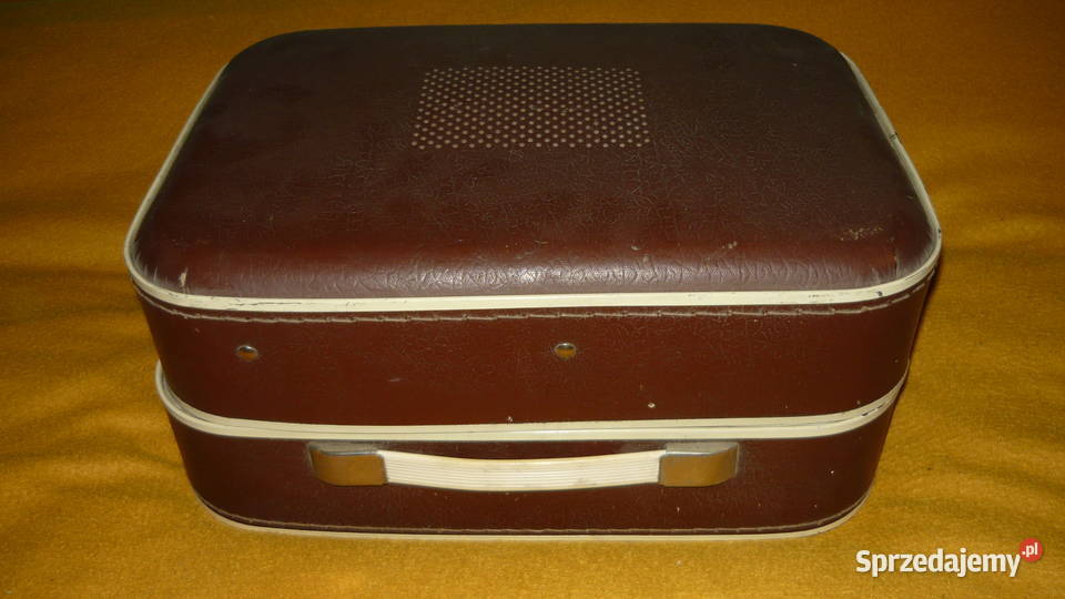 Gramofon walizkowy stary rosyjski adapter Sokółka