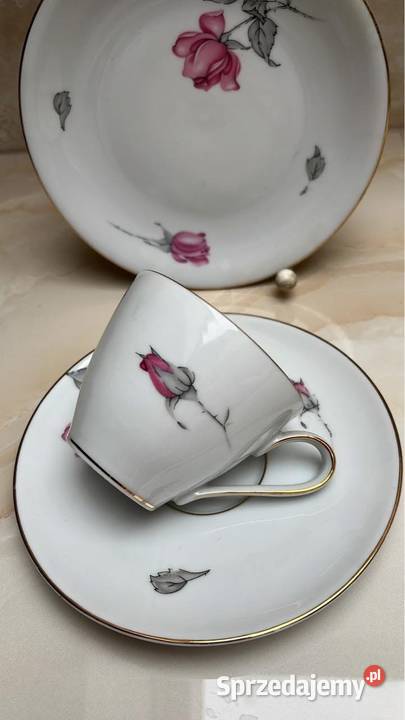 Serwis do małej kawy KPM Krister Germany 1952 pomorskie Gdańsk