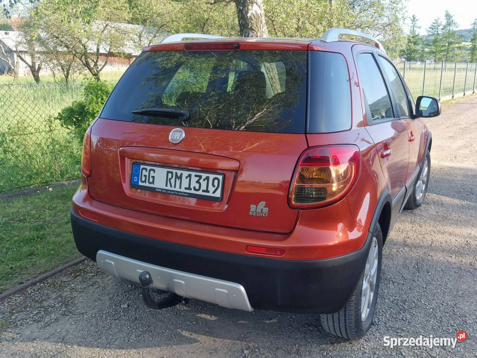 Fiat Sedici 16 benz 4x4 dynamic klimatronik grz manualna Rymanów