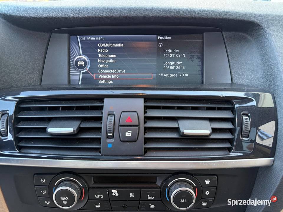 BMW X3 F25 30i xdrive Warszawa