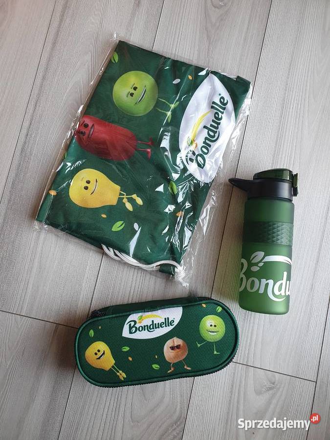 Bonduelle zestaw butelka piórnik workoplecak Kędzierzyn-Koźle